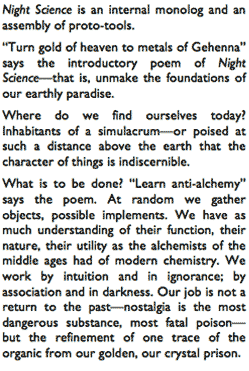 on NIGHT SCIENCE